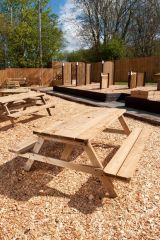 1.8m Classic Wooden Picnic Table