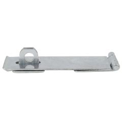 6" Safety Hasp and Staple, BZP