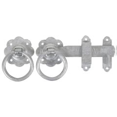 Gate Kit with Ringed Gate Latch, Galvanised