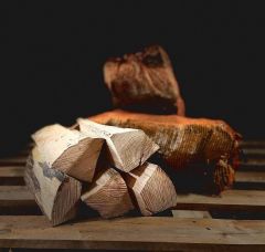 Ash Hardwood Kiln Dried Firewood 22 Litre FSC® certified 