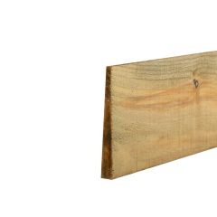 150mm x 22mm (6" x 1") Feather Edge Board, Green Treated
