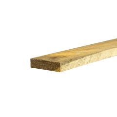 100mm x 22mm (4" x 1") Gravel Board / Sawn Timber, Green Treated