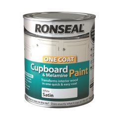 Ronseal One Coat Cupboard Paint 750ml - Various Colours